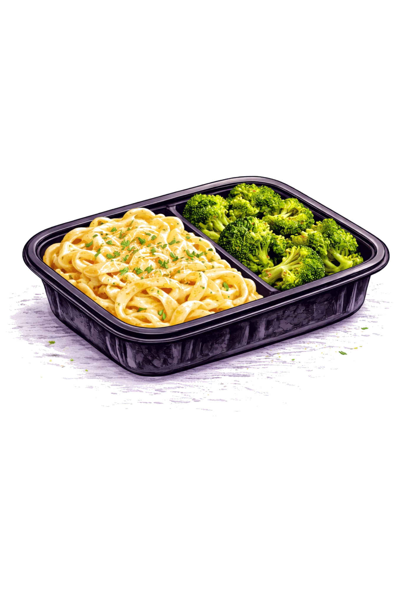 Fetuccini com Brócolis